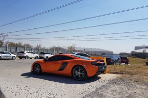 orange mclaren 650s south africa