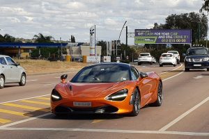 orange mclaren 720s south africa