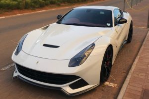 white ferrari f12 south africa