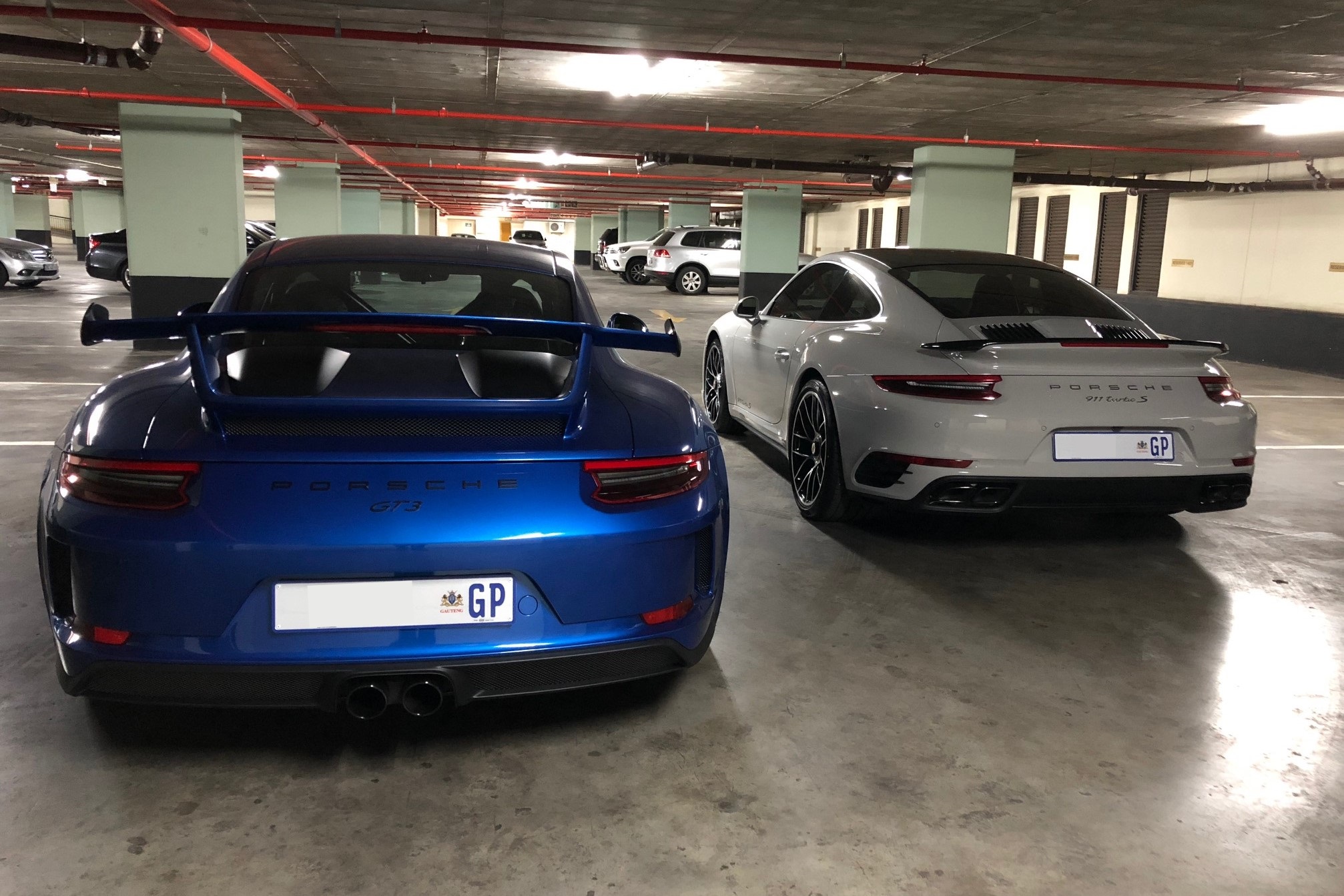 sapphire blue porsche 991.2 gt3 crayon porsche turbo s south africa