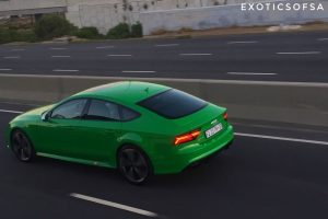 green audi rs7 south africa