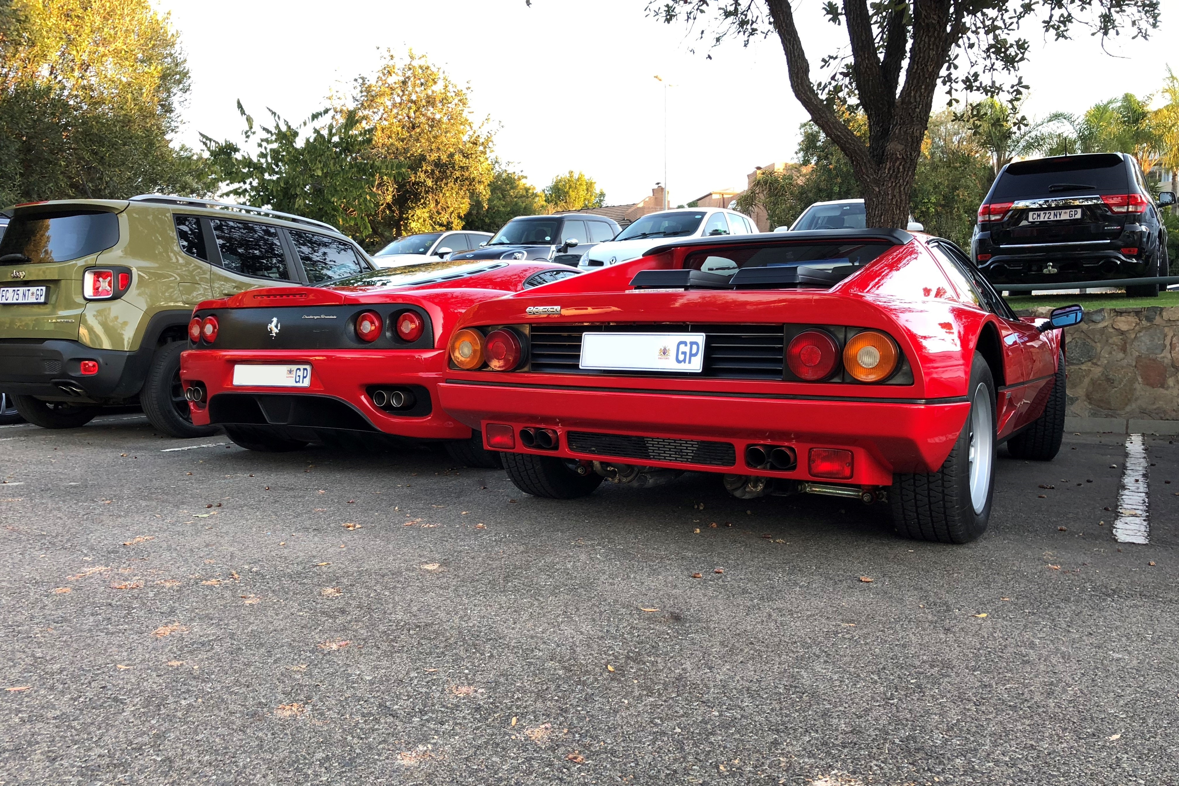 ferrari 512 bbi and 360 challenge stradale south africa