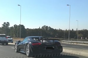 black porsche 918 spyder south africa