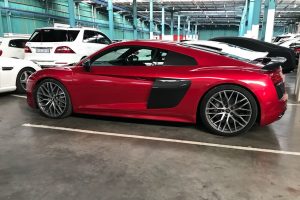 red audi r8 v10 plus south africa