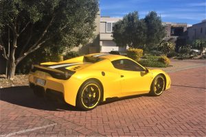 ferrari 458 speciale aperta south africa