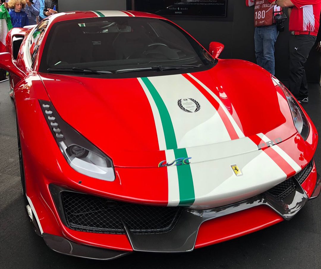 Ferrari Reveal 488 Pista Piloti Ferrari Tailor Made At Le Mans
