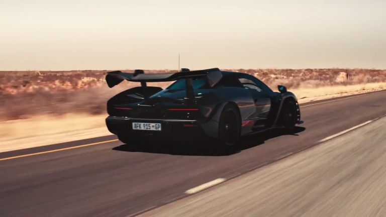 WATCH The McLaren Senna High-Speed Testing In South Africa