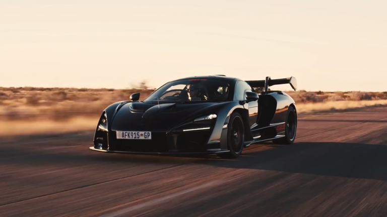 WATCH The McLaren Senna High-Speed Testing In South Africa