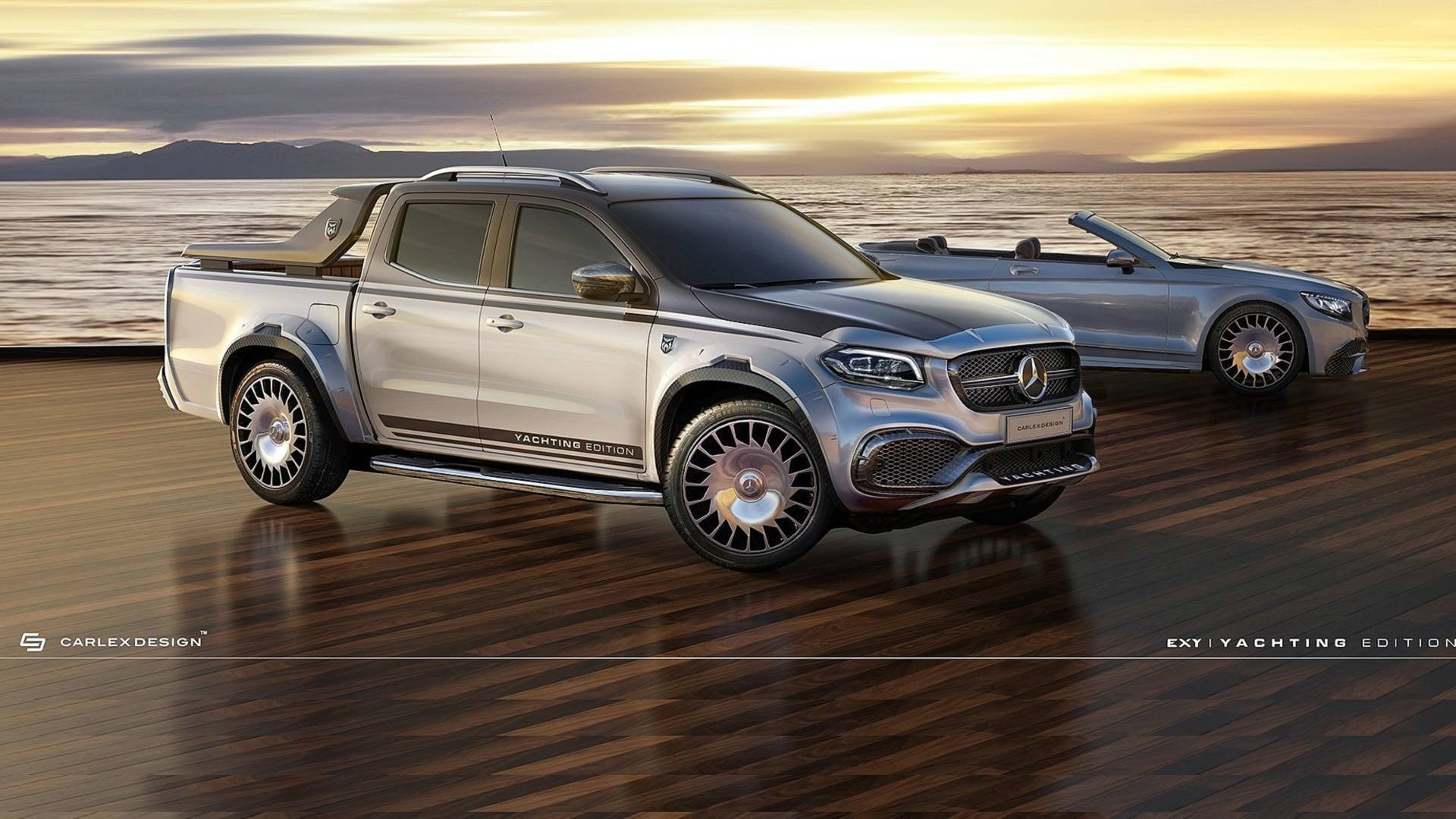 mercedes x class yachting