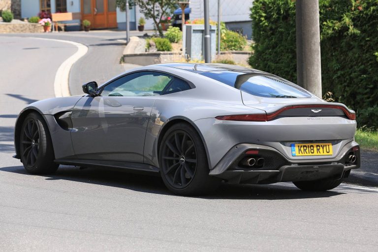 Hotter Aston Martin Vantage S Already Spotted Testing