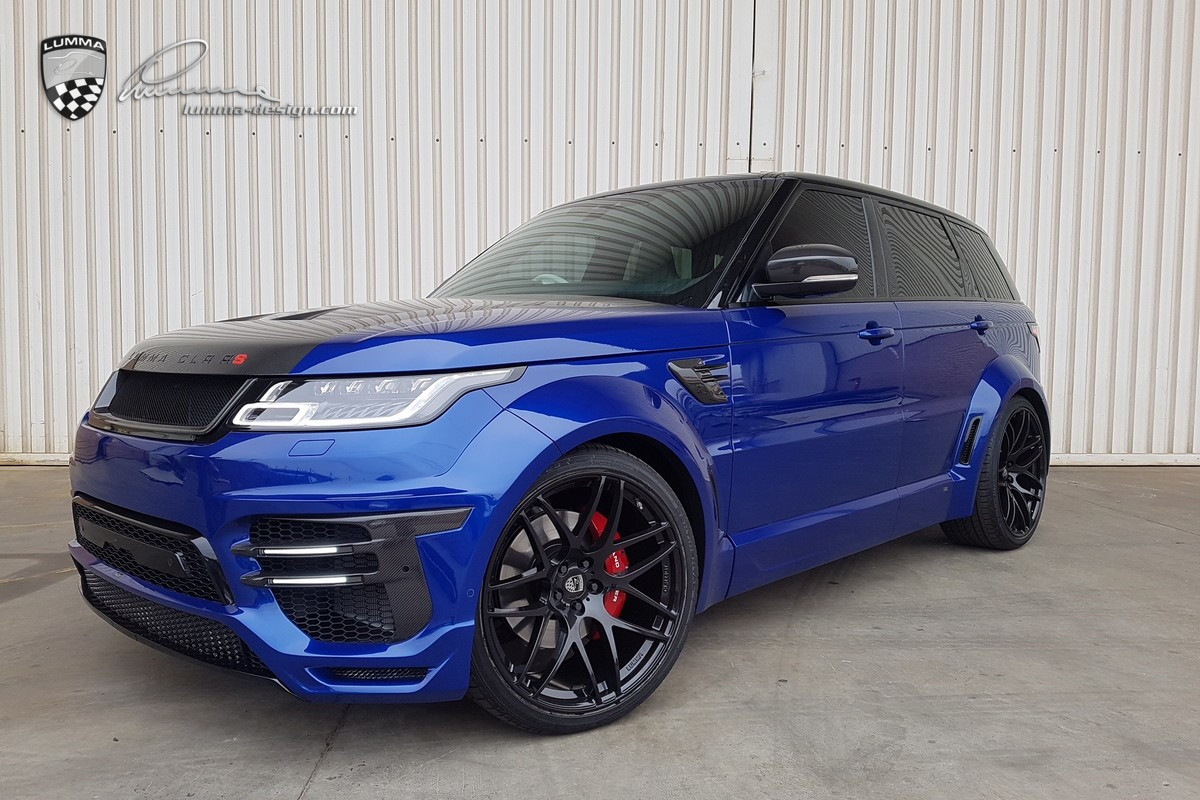 Lumma Design Range Rover Sport Clr Rs Start Up Revs Youtube