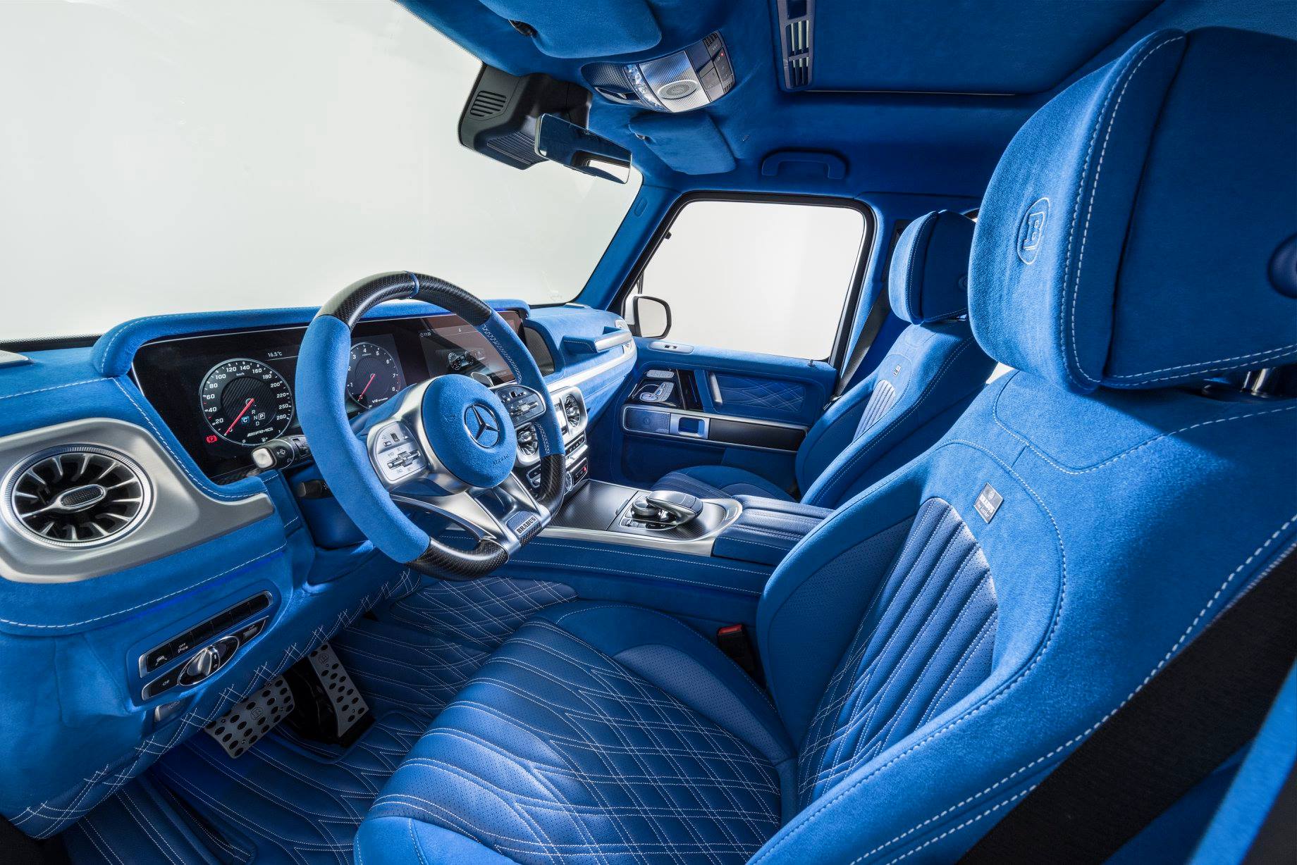 yacht blue interior g63