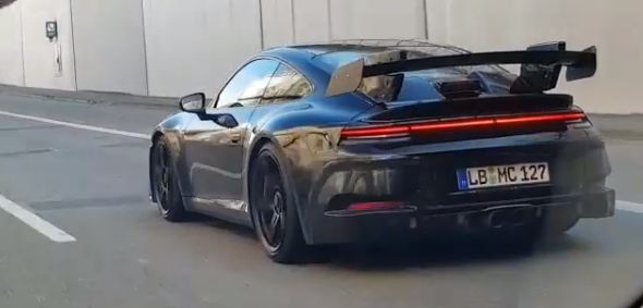 New Porsche 911 Gt3 992 Spotted Testing With Crazy Aero