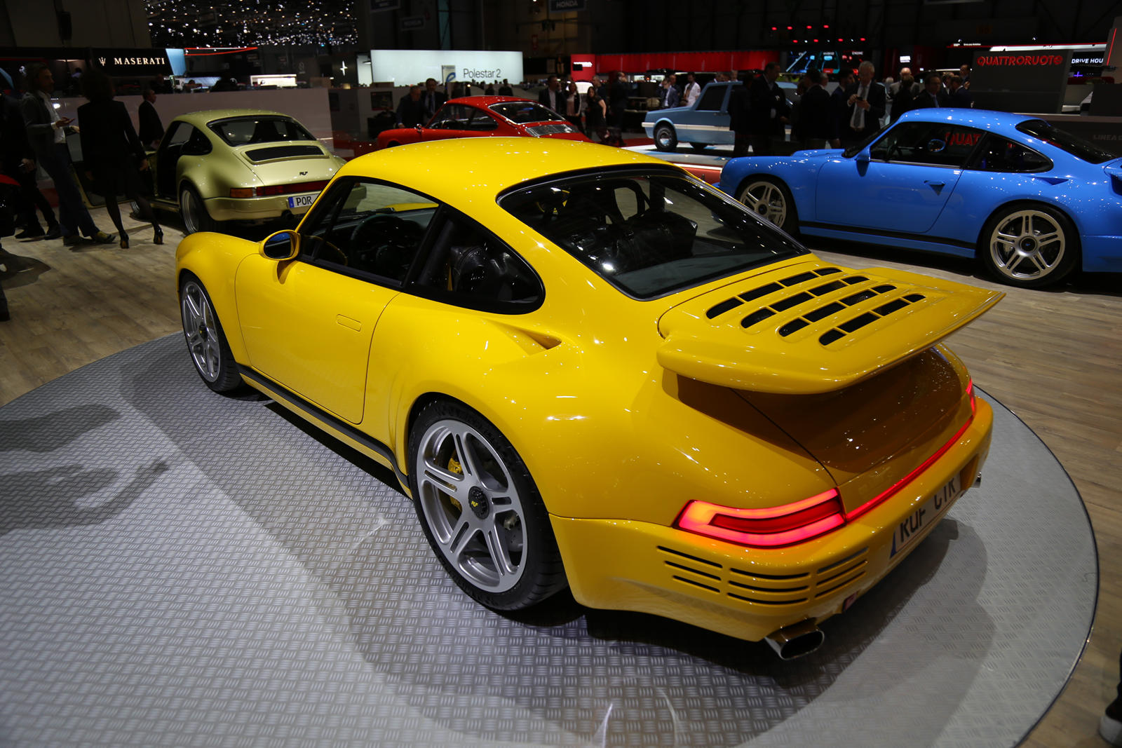 Какие машины можно будет купить. Ruf CTR Yellowbird. Ruf RK Coupe. Ruf Ultimate. 1/43 Porsche ruf CTR Yellow Bird 1987 Spark s0702.