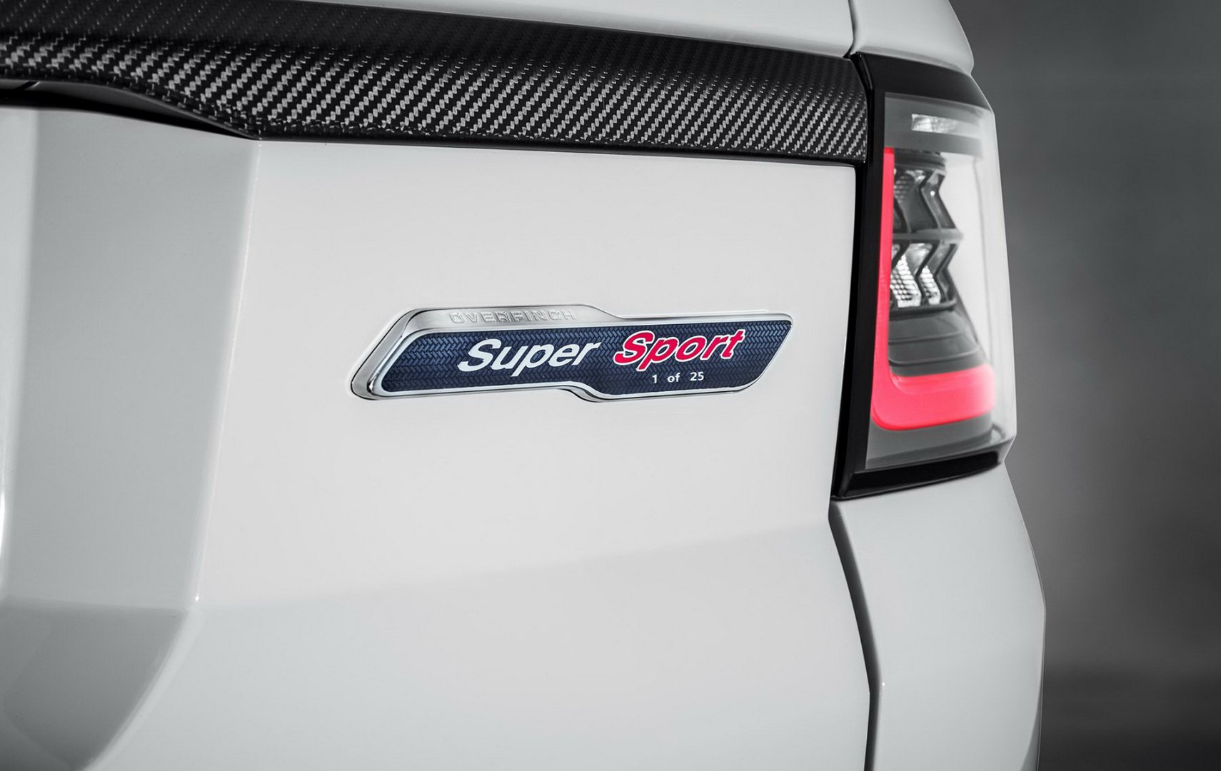 Range Rover Overload Overfinch Range Rover SuperSport SVR Is A Limited Edition Carbon Overload