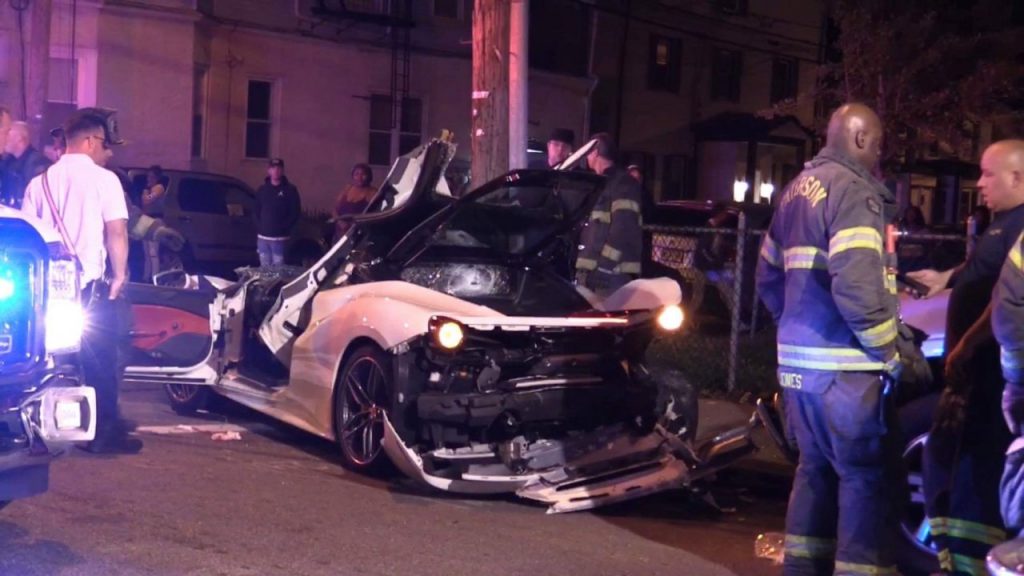 Firefighters Demolish Ferrari 488 Spider To Rescue Driver In