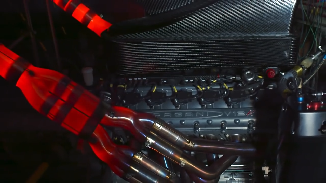 Pagani huayra двигатель