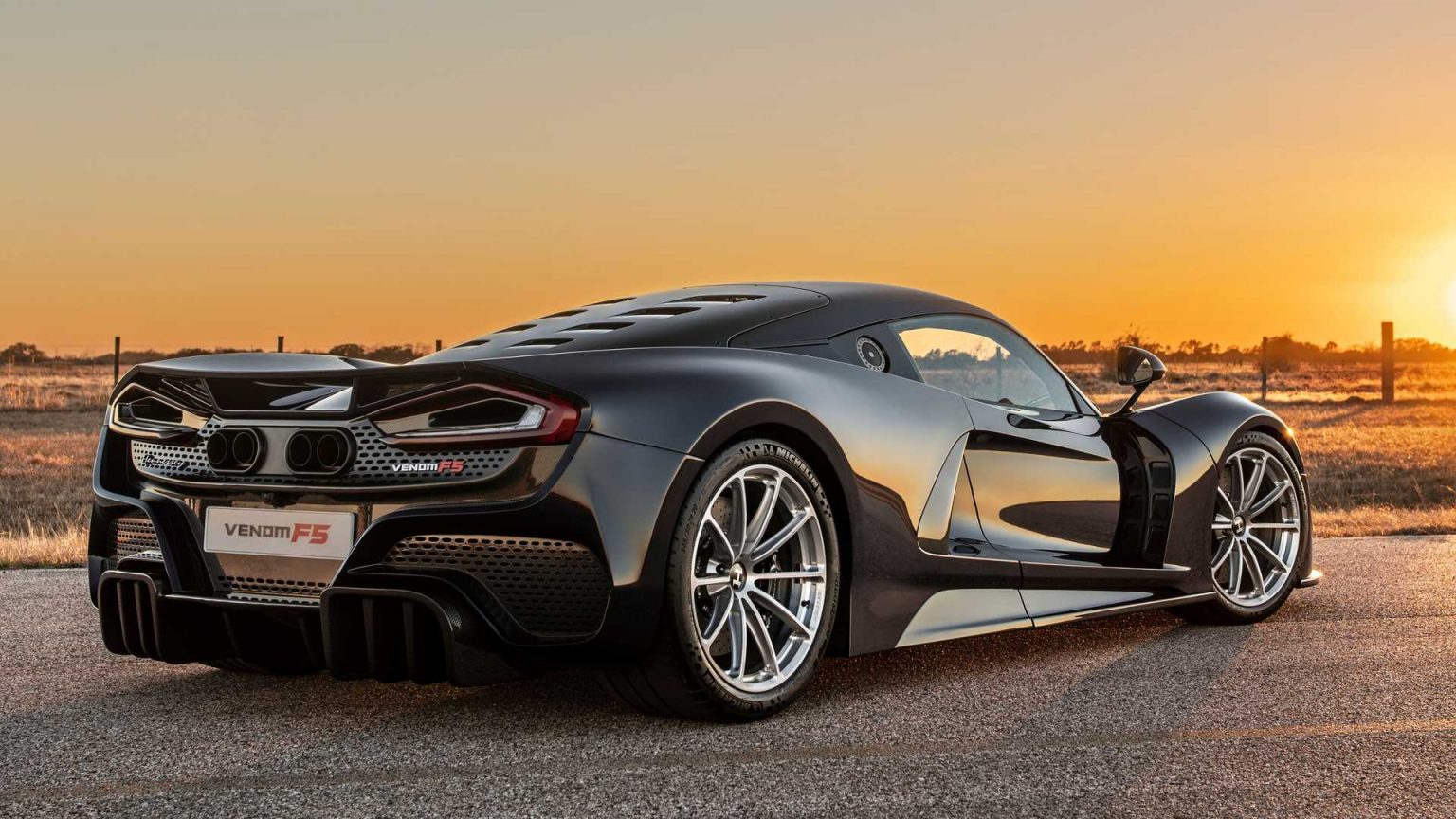 Hennessey Venom F5 Hit 200 mph During Testing On Half Power