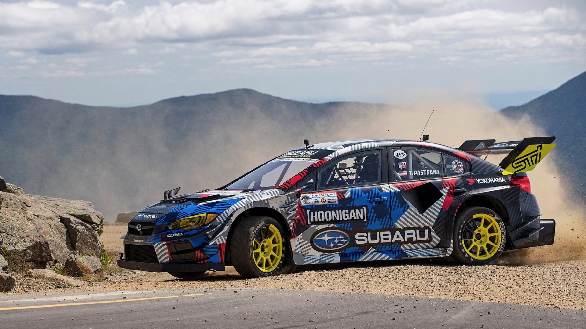 Watch Travis Pastrana Smash Mt Washington Hillclimb Record In 862 HP Subaru WRX STI