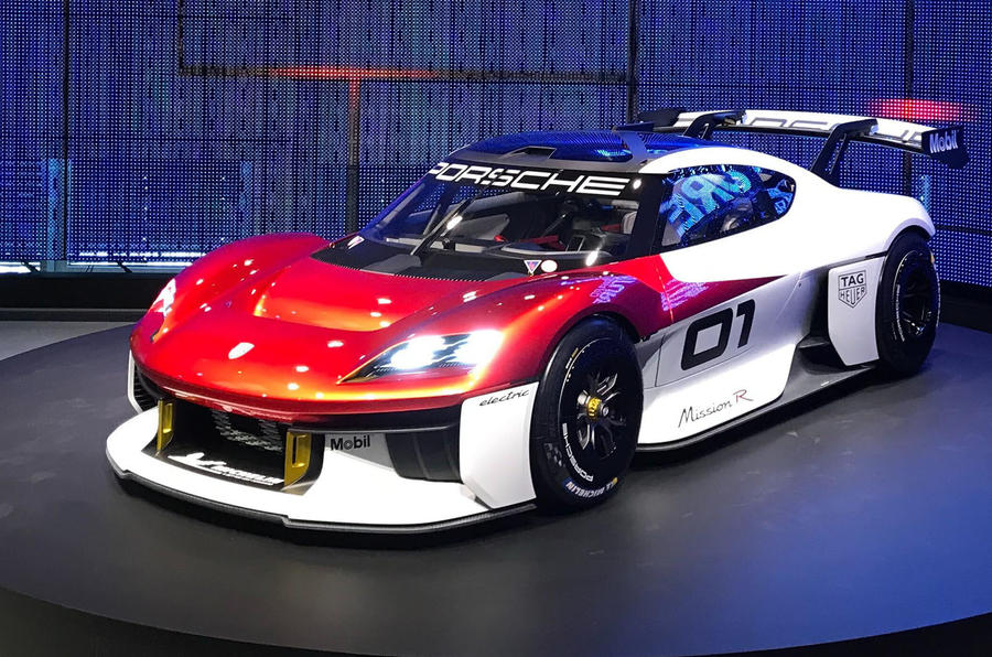 1073-HP Porsche Mission R Previews Customer Racing's EV Future