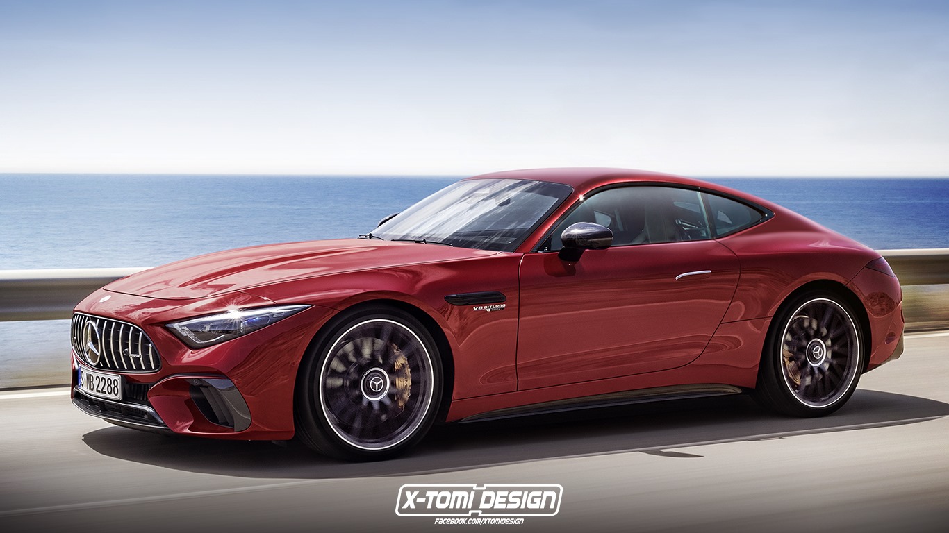 MercedesAMG Confirms AllNew GT Coupe Will Join New SL