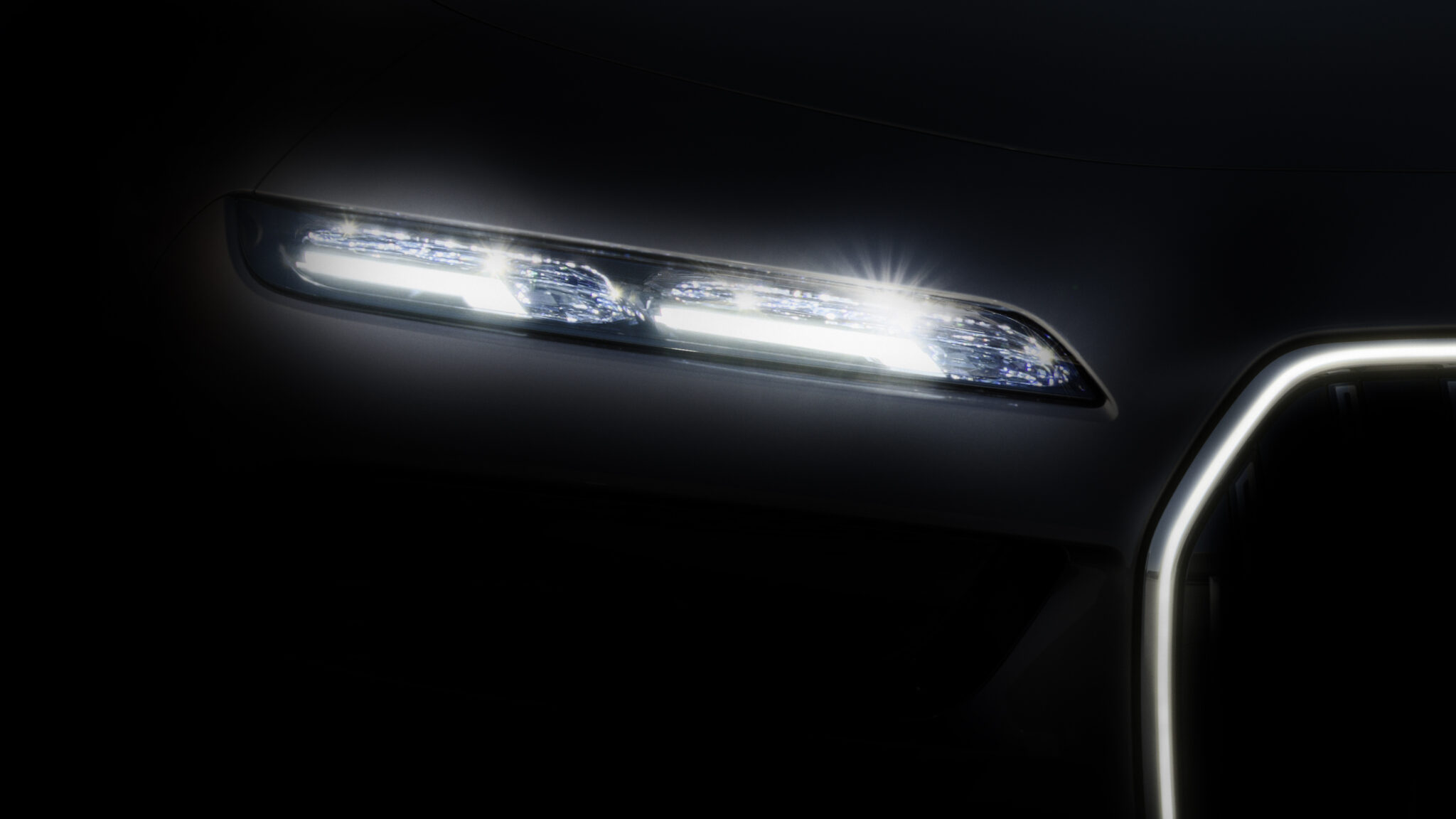 2023 BMW 7 Series Teased With Massive Grille