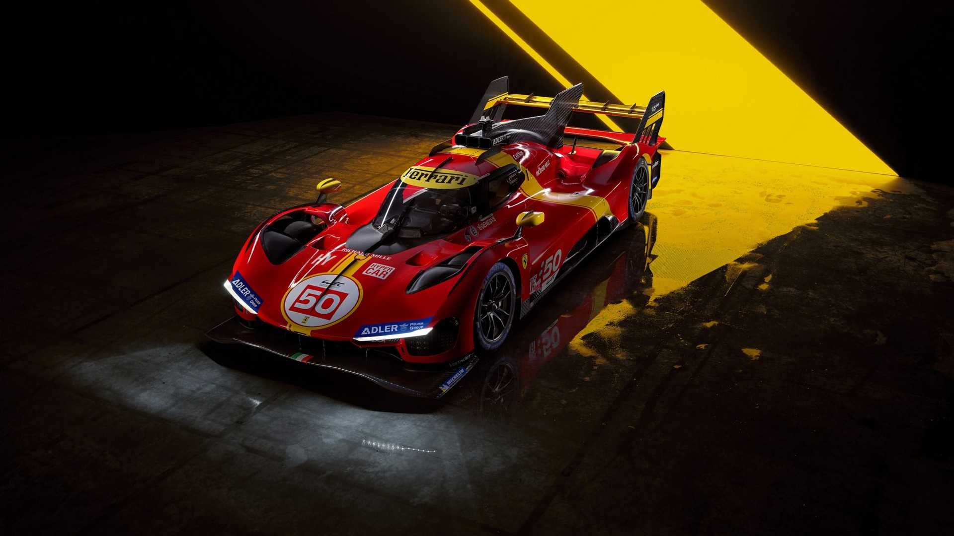 Ferrari Unveil The 499P Ready To Tackle Le Mans in 2023