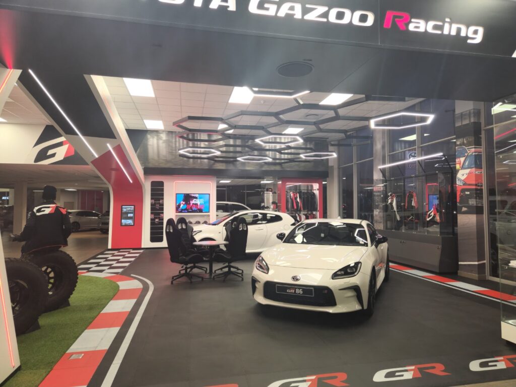 First Toyota GR Zone Dealership Experience Debuts in South Africa