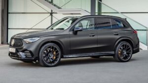 2024 Mercedes-AMG GLC63 S E Performance Revealed With Four-Cylinder Hybrid Power