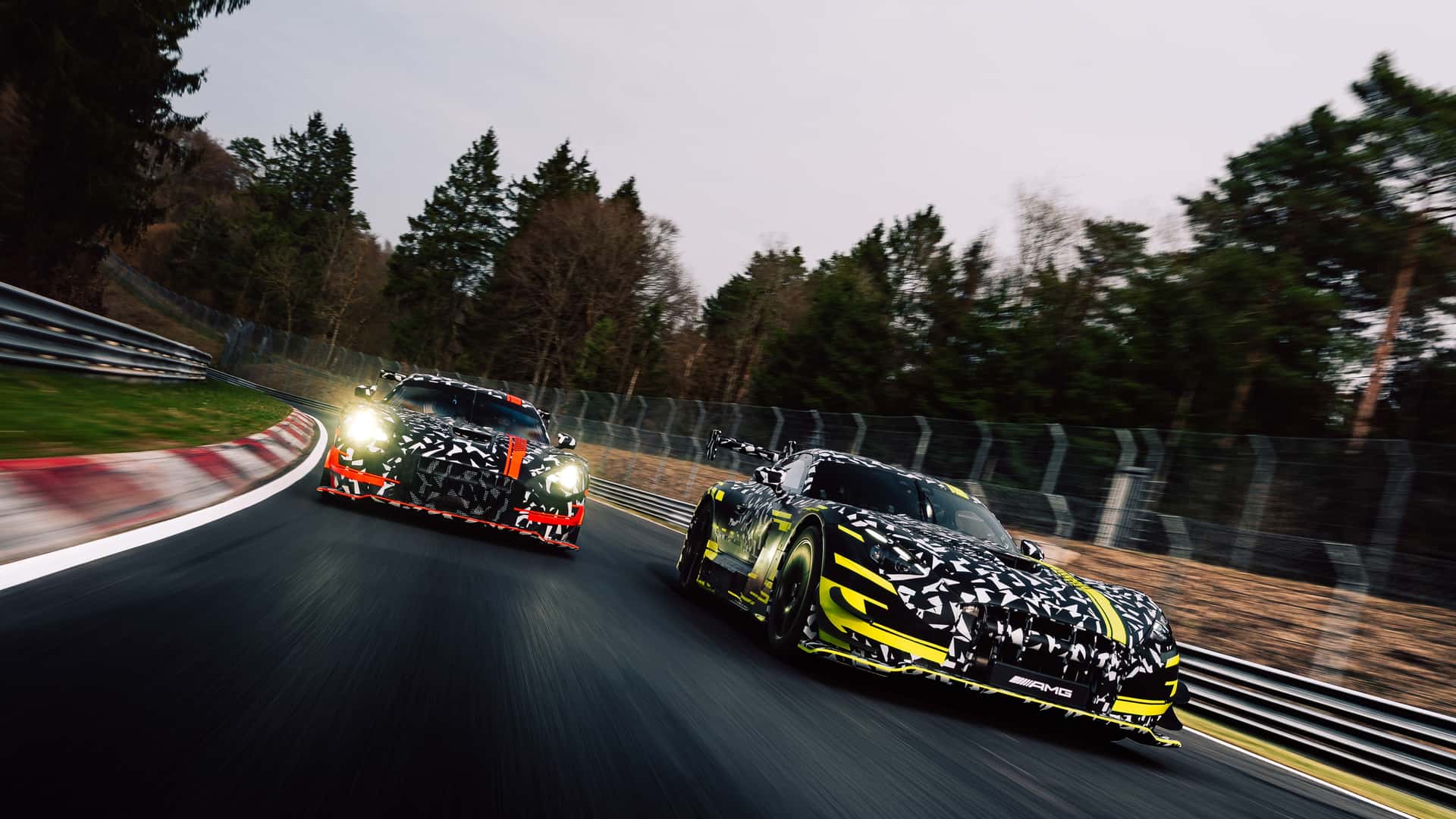 Mercedes-AMG GT Black Series and GT3 Race Car
