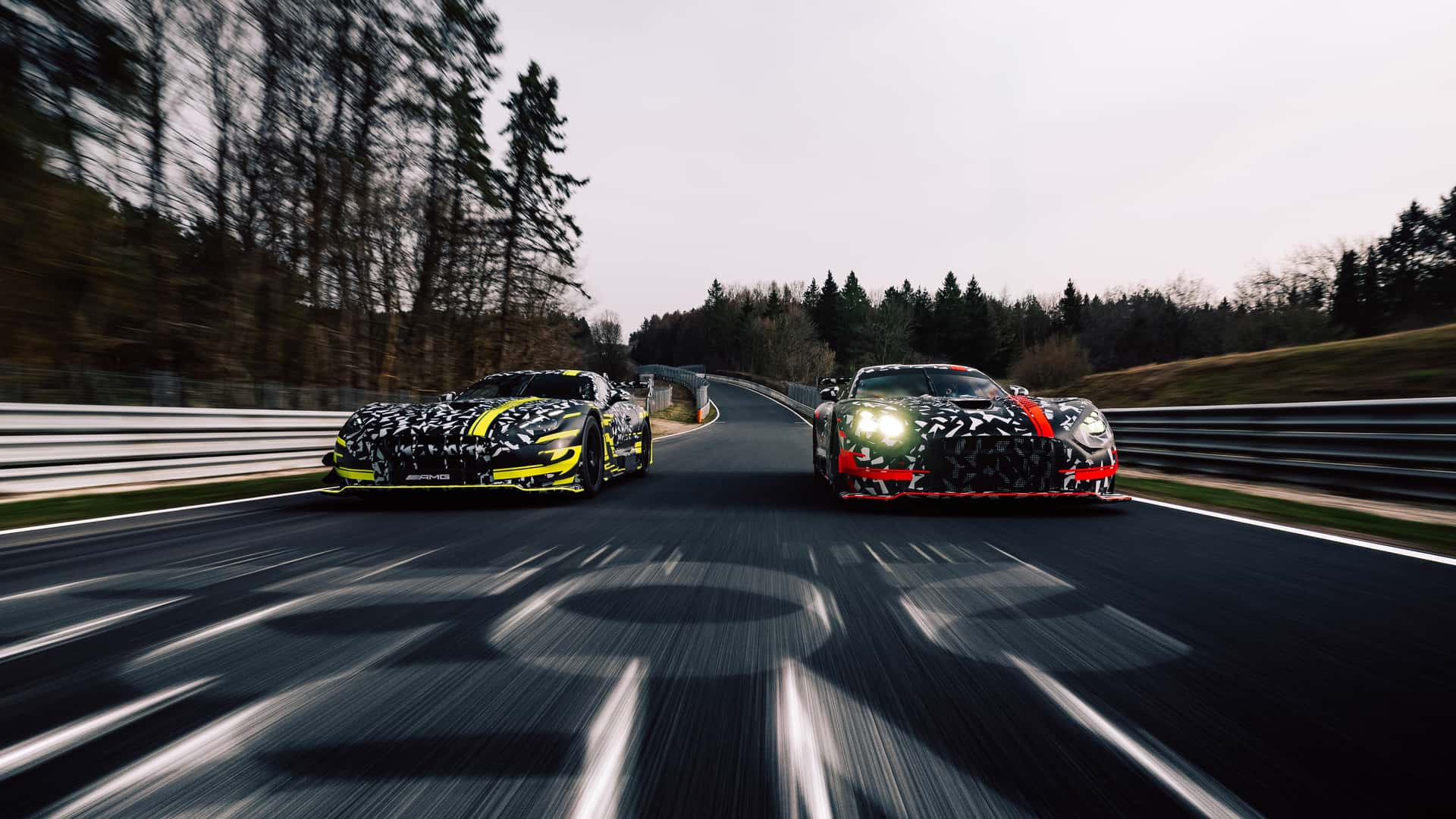 Mercedes-AMG GT Black Series and GT3 Race Car