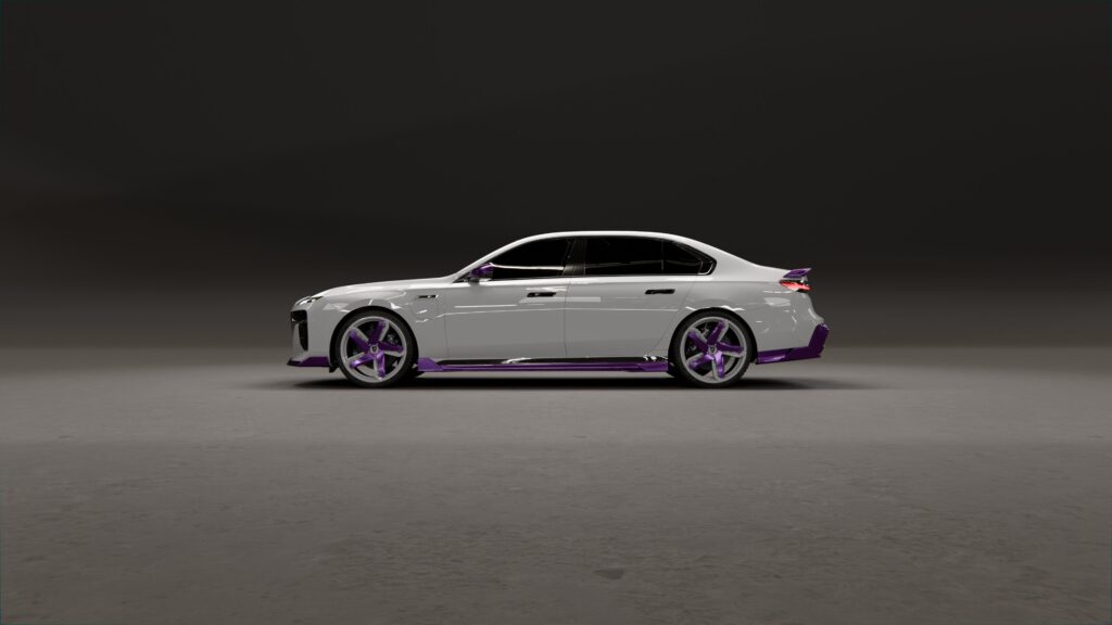BMW 760i з кузовним комплектом LARTE Design