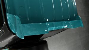 larte design mercedes amg g63 black teal winner carbon fibre package detail