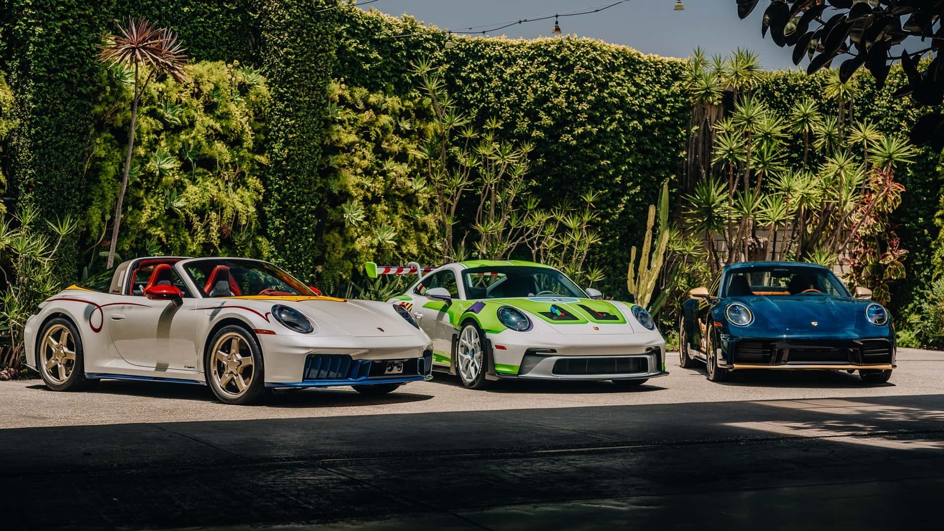Porsche Unveils Three Incredible Toy Story-Inspired 911s For Charity