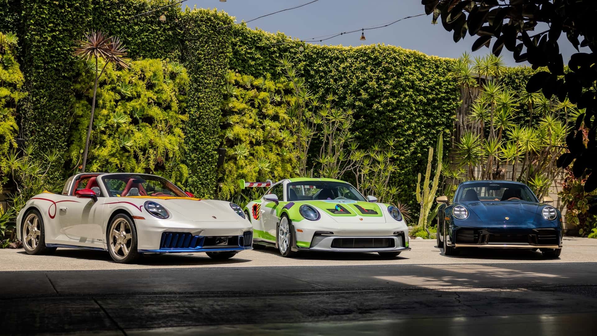 Porsche Unveils Three Incredible Toy Story-Inspired 911s For Charity