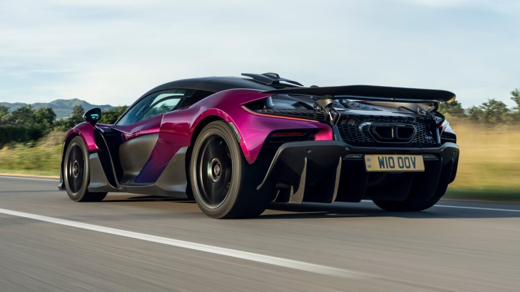 Purple McLaren W1